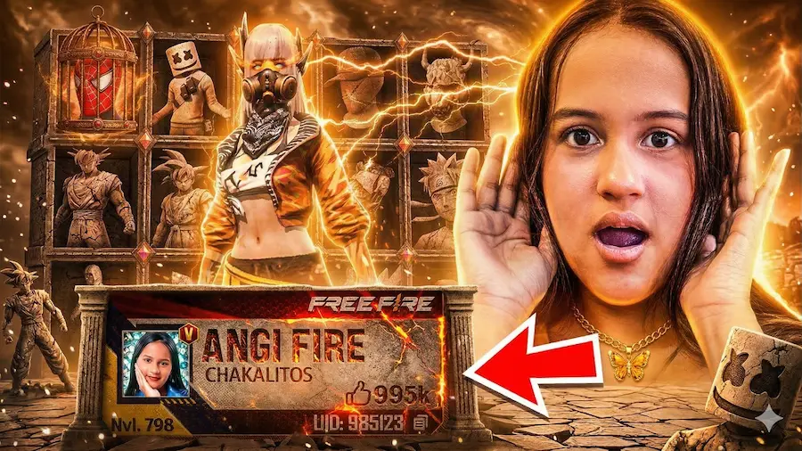 Porque se ha destacado Angi Fire en el Free fire